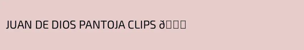 JUAN DE DIOS PANTOJA CLIPS 💎